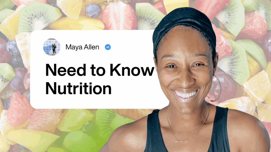 Need to Know Nutrition